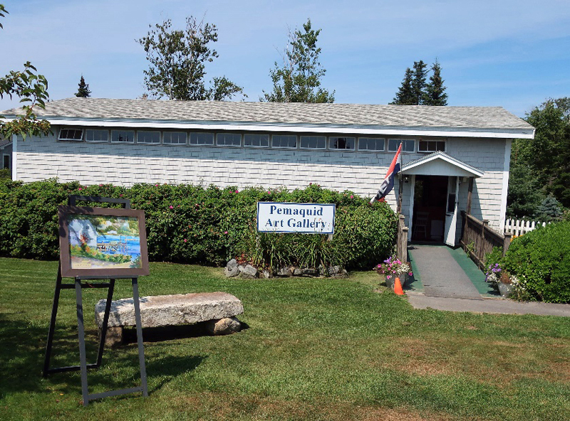 The Pemaquid Art Gallery, located in Lighthouse Park in Bristol, is open from late May until Columbus Day. (Courtesy photo)