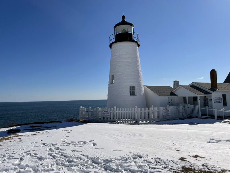 Pemaquid Lighthouse in Bristol is a haul unless you live on the peninsula, but it's a great place to do nothing once you get there. (Raye S. Leonard photo)