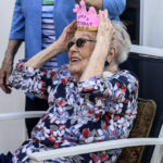 ‘Lights, Sirens, and the Whole Shooting Match:’ Damariscotta Woman Celebrates 100th Birthday