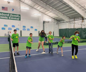 Students participate in the 11th annual NAMI night at the Central Lincoln County YMCA in Damariscotta. (Courtesy photo)