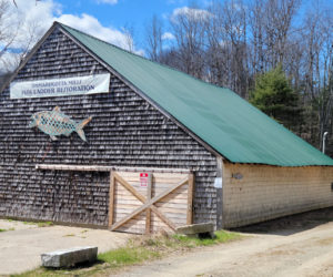 The fishhouse at Damariscotta Mills. (Laurie McBurnie photo)