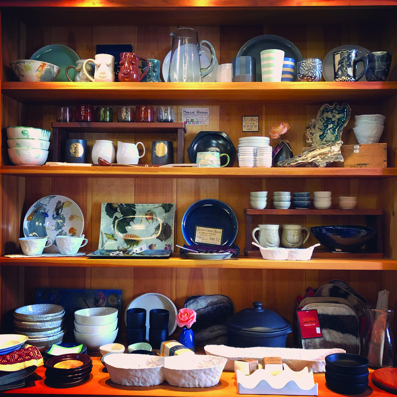 The Good Supply's selection of kitchenwares made by local Maine artists. (Courtesy photo)