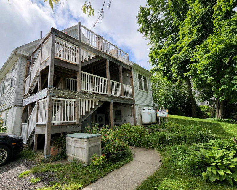 The Savory Maine building at 11 Water St. in Damariscotta on Wednesday, June 22. The home-style restaurant that uses all organic and local ingredients will be closing after Monday, June 27, largely due to an inability to find staffing. (Alec Welsh photo)