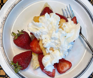 Strawberry shortcake. (Photo courtesy I. Winicov Harrington)