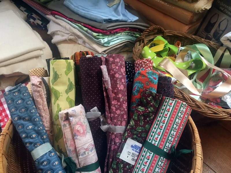 The Round Pond Schoolhouse Association is requesting yarn and fabric donations for its annual arts fair on Saturday, July 16. (Photo courtesy Round Pond Schoolhouse Association)