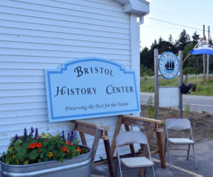 The Bristol History Center headquarters for the Old Bristol Historical Society at 2089 Bristol Road in the Bristol village of Pemaquid. After four years of fundraising and renovations, the former lumber store now houses a climate-controlled vault, a reading room filled with historical documents, and exhibits for visitors. (Evan Houk photo)