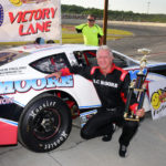 At the Speedway: New England Racing Legend Kelly Moore Scores Career First at Wiscasset Speedway
