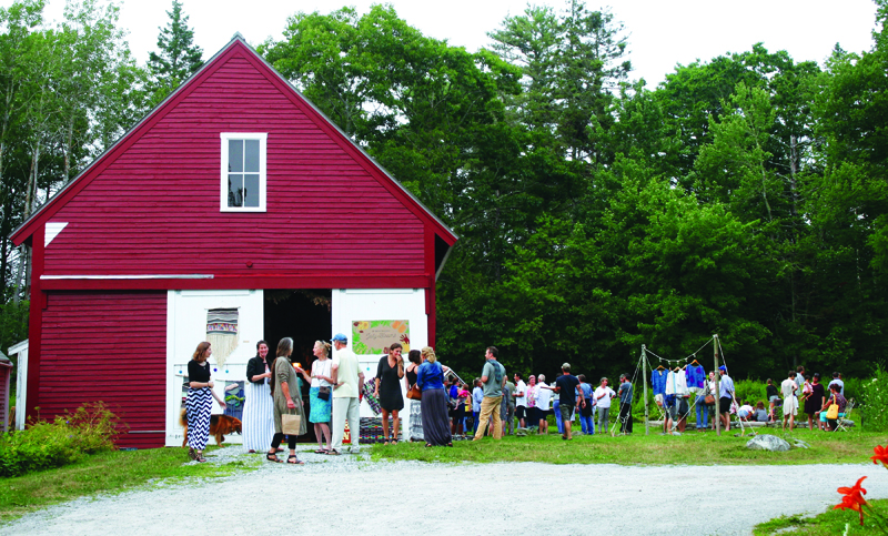 Come celebrate The Good Supply's 10th anniversary on Saturday, Aug. 6. Exhibits include the installation of a whale sculpture, and special-for-the-occasion items from select artists. The Good Supply is located at 2106 Bristol Road in Pemaquid. (Photo courtesy Mary Rafter)