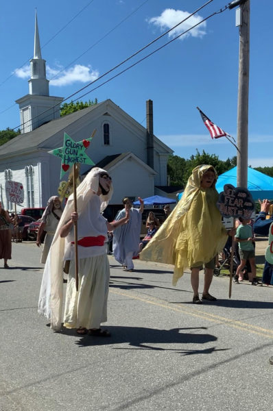 Whitefield Fourth of July parade. (Photo courtesy Mary Dunn)