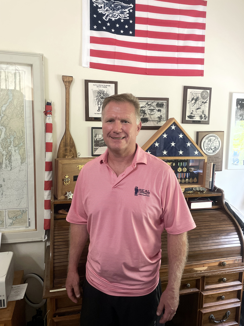 Michigan native and Bristol resident Ed Thelander is the Republican candidate for Maines 1st Congressional District. A first time candidate, Thelander is opposing incumbent Democratic Rep. Chellie Pingree, D-North Haven, who is seeking election to an eighth term in office. (Sherwood Olin photo)