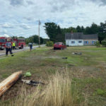 Single-Vehicle Crash Uproots Utility Pole in Jefferson