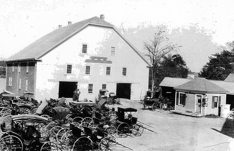 Royal Robertson Hall came from Massachusetts to run and operate the Royal Maine Hotel Stable which supplied carriages and horses for the guests of the Maine Hotel located in the Day Block. (Photo courtesy Calvin Dodge)