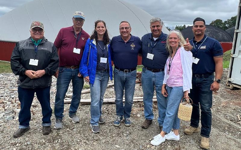 Republican Candidates Take Maine Harvest Tour - The Lincoln County News