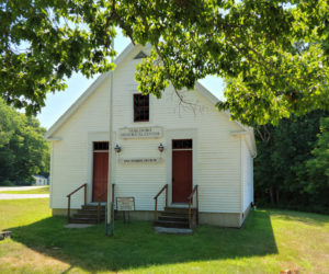 The former Hawthorne School is now the Nobleboro Historical Society building located on Center Street in front of the Nobleboro Central School. (Photo courtesy Laurie McBurnie)