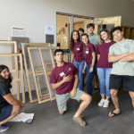 LA Students Build Window Inserts for Community Cares Day