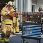 Whitefield Firefighters Practice Sawing Metal, Climbing Ladders During Public Training Exercise
