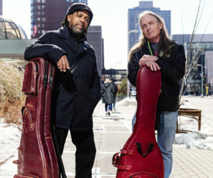 Victor Wooten (left) and Steve Bailey, along with Derico Watson, bring their Bass Extremes tour to the Waldo Theater Thursday, Nov. 10, at 8 p.m. (Photo courtesy The Waldo Theatre)