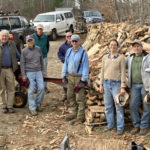 Volunteers Split Firewood To Help Offset Heating Crisis in Lincoln County