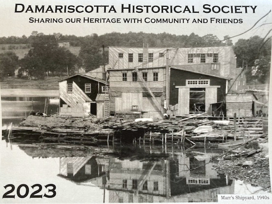 Damariscotta Historical Society 2023 calendars are now available at several local locations. (Photo courtesy Damariscotta Historical Society)