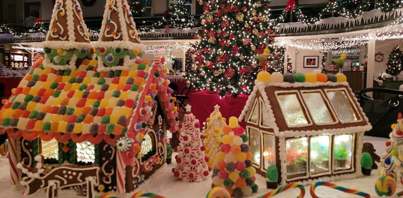 Kick off the gingerbread construction season with a free class in the art of gingerbread house building Wednesday, Nov. 16. Past participants in this fun holiday class have gone on to construct winning entries in the annual Gingerbread Spectacular. (Photo courtesy the Opera House at Boothbay Harbor)