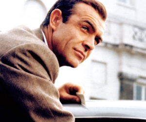 Still from "Goldfinger" (1964), starring Sean Connery. (Photo courtesy Lynn Thompson)