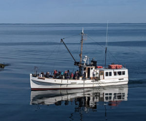 Amazon, the world's second-largest retailer, has released a mini-documentary about Monhegan Island featuring the WWII-era Laura B, operated by Monhegan Boat Line. (Photo courtesy Confocal Communications)