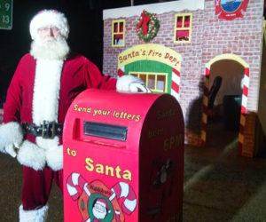 One and all are invited to come greet Santa during his appearance in Waldoboro Sunday, Dec. 18, at 6 p.m. (Photo courtesy Waldoboro Fire Department)