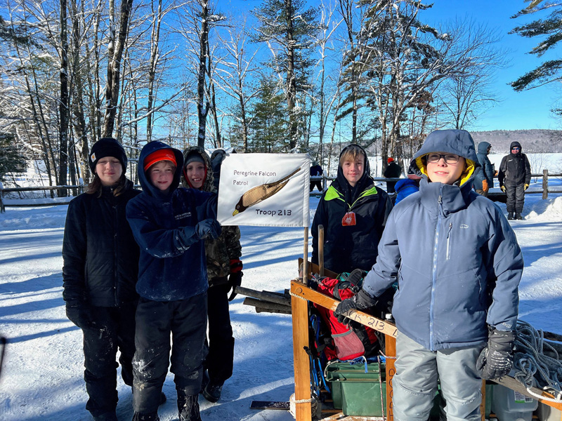 Scouts Flock to Klondike Derby at Camp Bomazeen The Lincoln County News