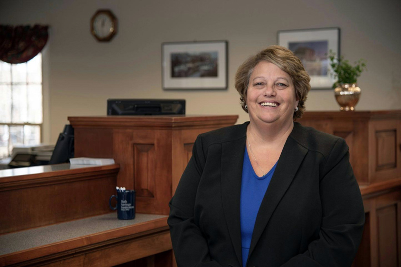 Patty Lane will retire at the end of February, ending a 35-year career at Bath Savings. (Photo courtesy Bath Savings Institution)