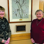 Two Honored for Years of Service on Miles Memorial Hospital League Art Committee