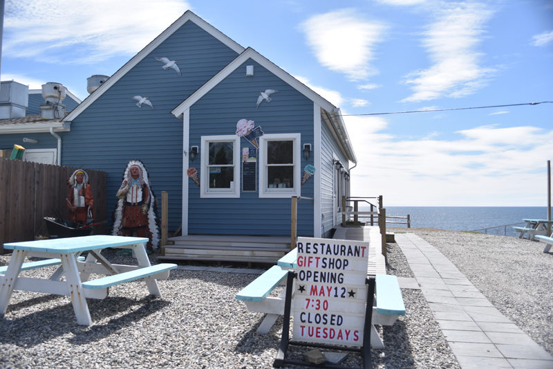 The Seagull Shop at Pemaquid Point opens for its 86th year Friday, May 12. The original building burned to the ground in 2020 and reopened exactly a year later. (Elizabeth Walztoni photo)