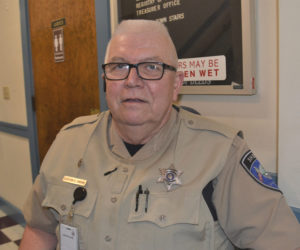 Longtime Lincoln County Sheriff's Deputy Clayton Jordan plans to retire on Sept 3. This week Lincoln County Commissioners accepted notice of his retirement plans with regret. (Charlotte Boynton photo)