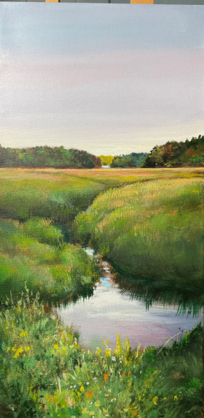 "Marsh Study" by Sandra Crabtree. (Courtesy photo)