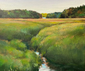 "Marsh Study" by Sandra Crabtree. (Courtesy photo)