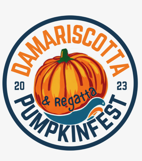 2023 Damariscotta Pumpkinfest & Regatta winning t-shirt art, by Eden Pflaher-Jones (Courtesy photo)
