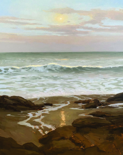 "Reflections in the Sand" by Paul Batch (Photo courtesy Sylvan Gallery)