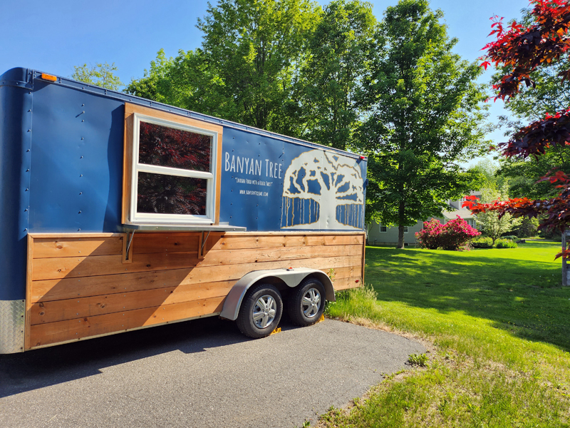 A new Indian food truck "Banyan Tree" will open this Sunday, June 11, at Rising Tide Co-Op, 323 Main St., in Damariscotta. (Photo courtesy San Rudra)