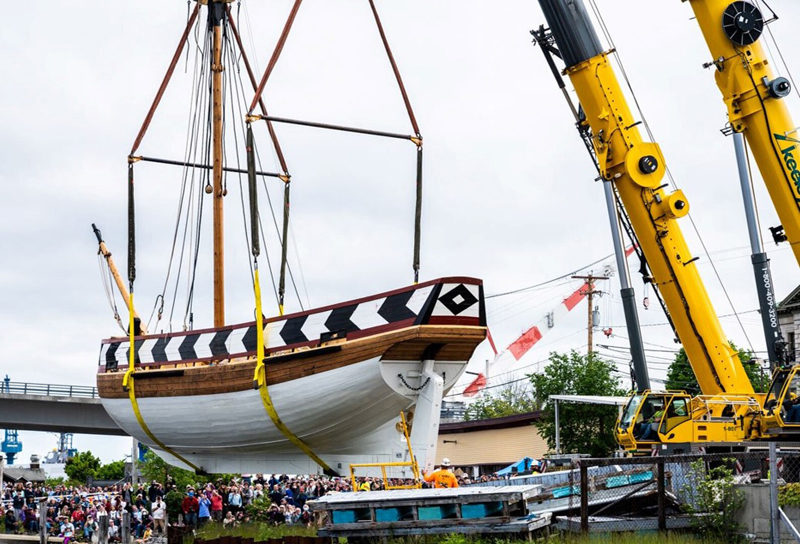 Still from the short film "Maine's First Ship" (Photo courtesy Lincoln Theater)