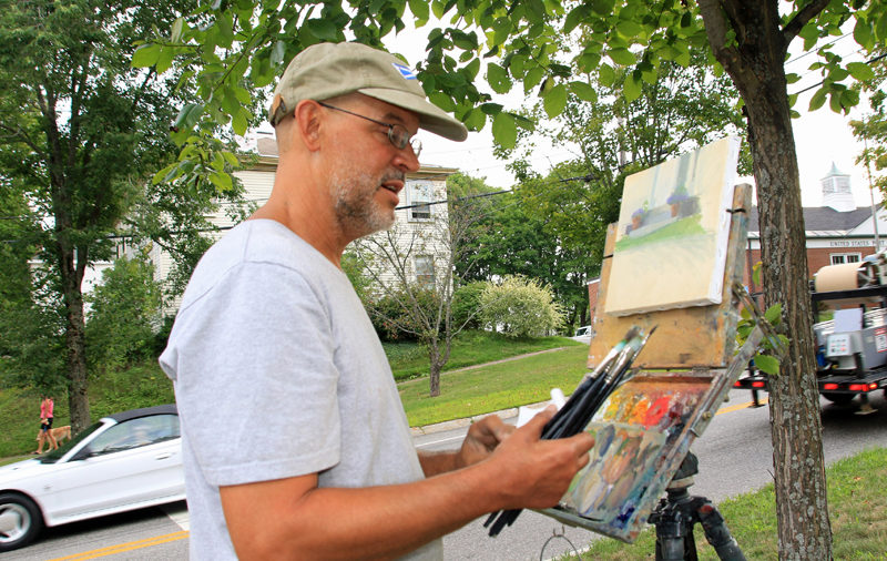 Stephen Giannini is among the artists who will participate in Maine Art Gallerys annual Paint Wiscasset and Beyond event beginning Monday, June 12. (Courtesy photo)