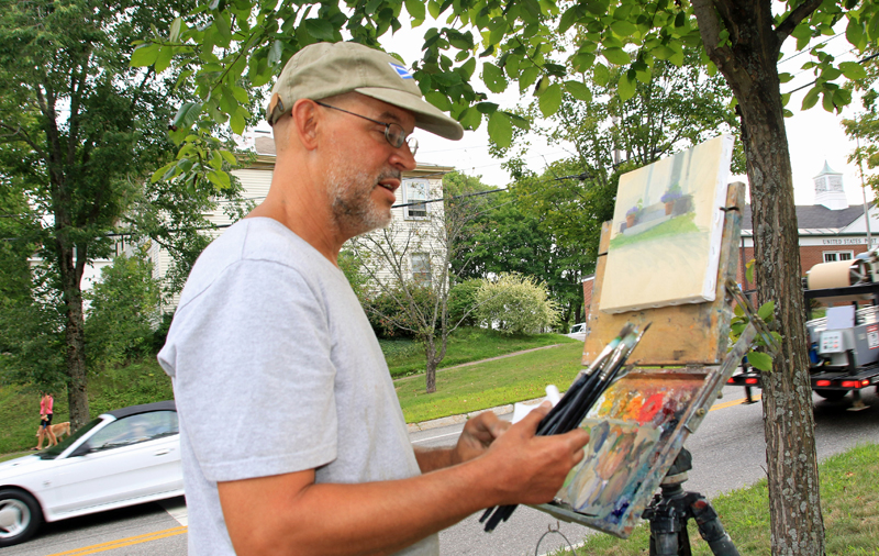 Stephen Giannini is among the artists who will participate in Maine Art GalleryÂ’s annual Paint Wiscasset and Beyond event beginning Monday, June 12. (Courtesy photo)