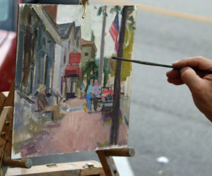 Newly created art by plein air artists, like this piece, will be revealed at a reception from 4-7 p.m. on Saturday, June 17 at the Maine Art Gallery in Wiscasset. (Courtesy photo)