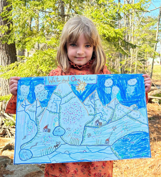Knox-Lincoln Soil & Water Conservation District poster contest winner, K-1 category, Luna Rose Ryan (Courtesy photo)