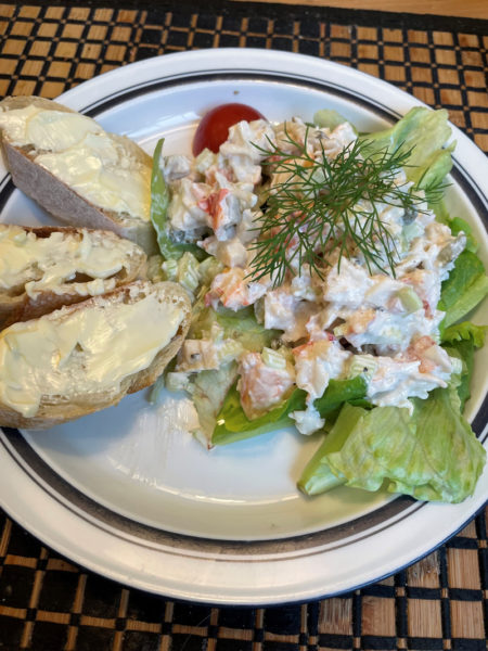 Lobster salad (Photo courtesy I. Winicov Harrington)