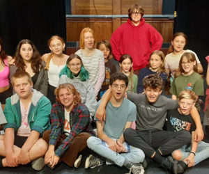The Heartwood summer student cast of "Scapino!" (Photo courtesy Heartwood Theater)