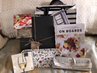 A nautical canvas bag full of goodies is one of the items up for auction at the Bands for Books event on Monday, Sept. 4. (Photo courtesy Friends of the Wiscasset Public Library)