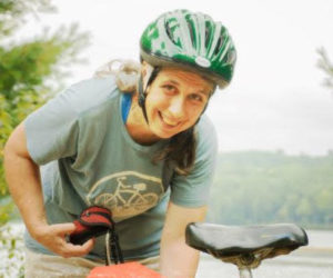 Share the Road with Carol namesake Carol Eckert, M.D. Eckert was killed in a bicycling crash in October 2016. The memorial ride in her honor is an all-ages event, featuring 12-mile and 27-mile options, starting and ending at the Windsor town office. (Courtesy photo)