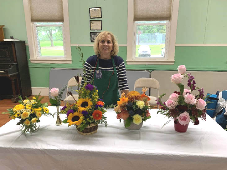 Shelly Pease, from Shelly's Flowers in Waldoboro. (Photo courtesy Norma Sproul)