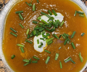 Roasted butternut squash bisque (Photo courtesy I. Winicov Harrington)