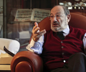 A still from "Umberto Eco: A Library of the World" (Photo courtesy Lincoln Theater)