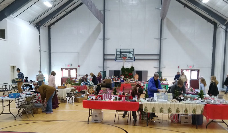 Shoppers browse at the Coastal Christian Schools craft fair in 2022. (Photo courtesy Coastal Christian School)